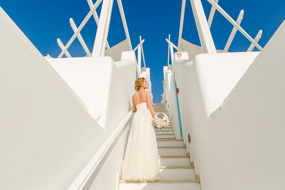 Образ невесты для греческой свадьбы