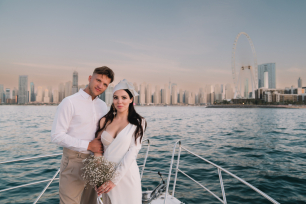 Свадьба в Дубае на яхте