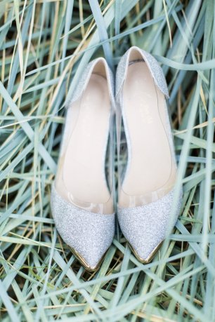 Серебристые туфельки невесты