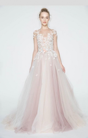 Эксклюзивное дизайнерское свадебное платье Rose