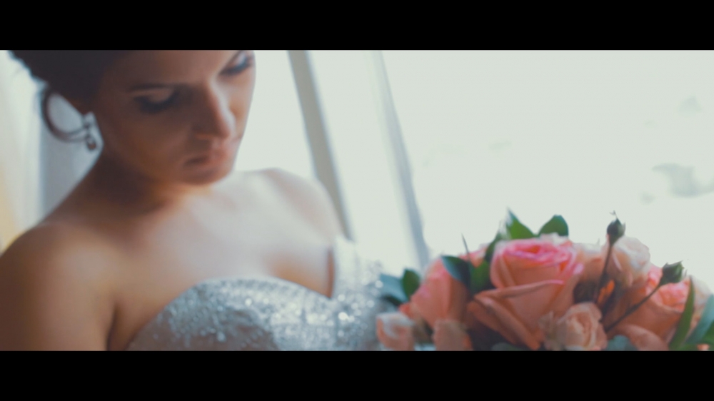 Скриншот из свадебного фильма
