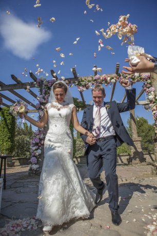 Свадьба Дениса и Ольги в замке в Испании