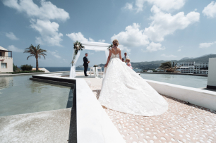 Свадьба в Греции на Крите Санторини, фотограф, стилист, свадебная фотосессия