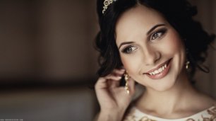Классический свадебный макияж невесты
