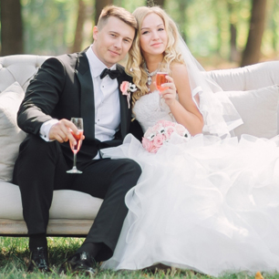 Свадьба в стиле Chanel: Денис и Ксения