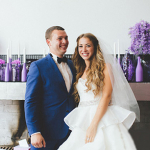 Роскошная свадьба в сиреневом цвете: Алексей и Елена