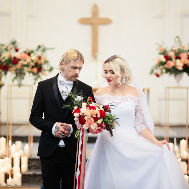 Свадьба Руслана и Алены в англиканской церкви