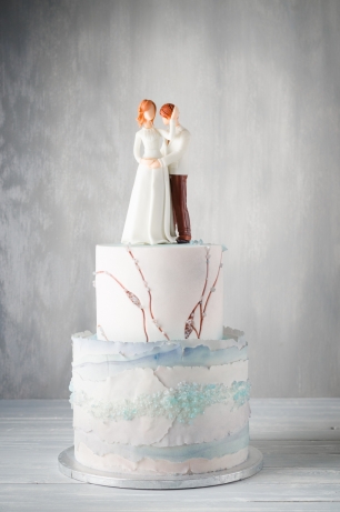 Нежнейший свадебный торт, для уютной свадебной церемонии