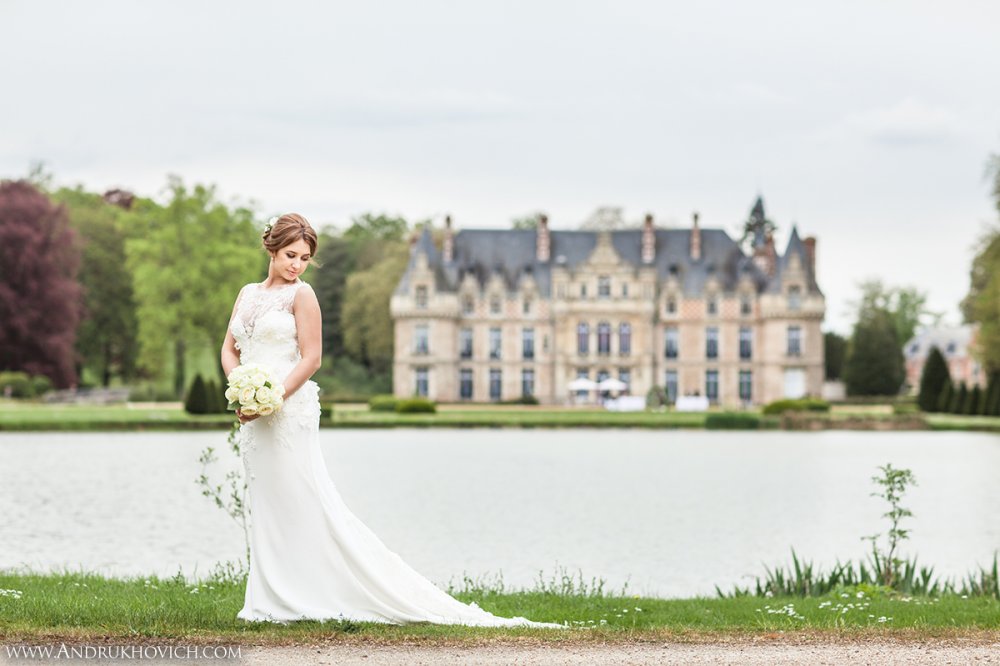 Свадьба во Франции, Chateau d’Esclimont, Париж.