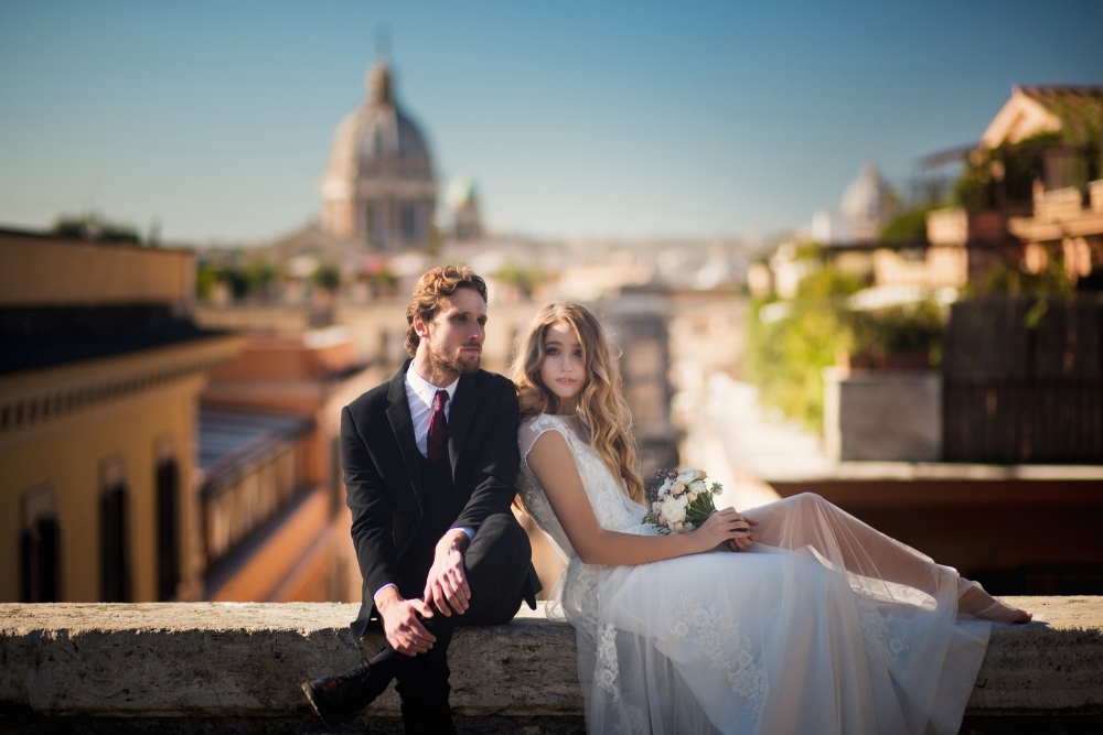 Свадебная фотосессия в Риме