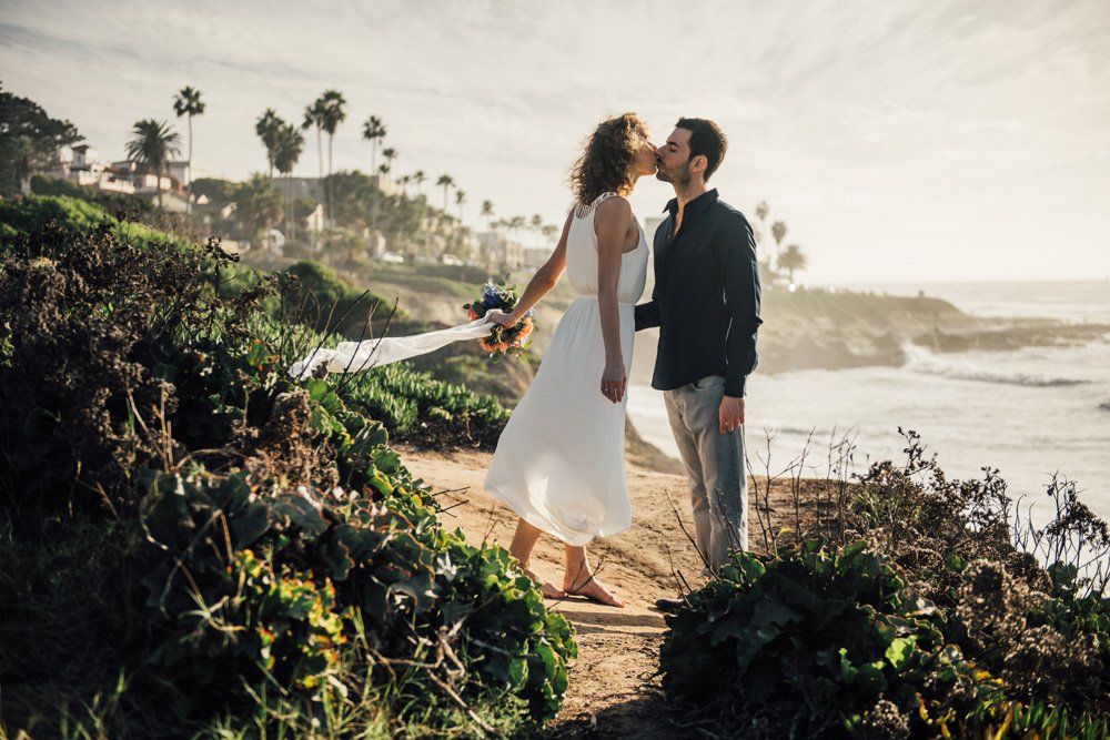 Свадьба в Калифорнии на берегу океана