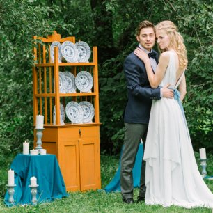 Португальские мотивы. Фотосессия в зеленом парке