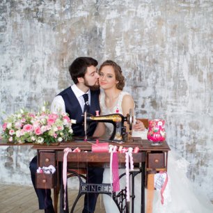 Свадебная фотосессия в стиле хендмейд