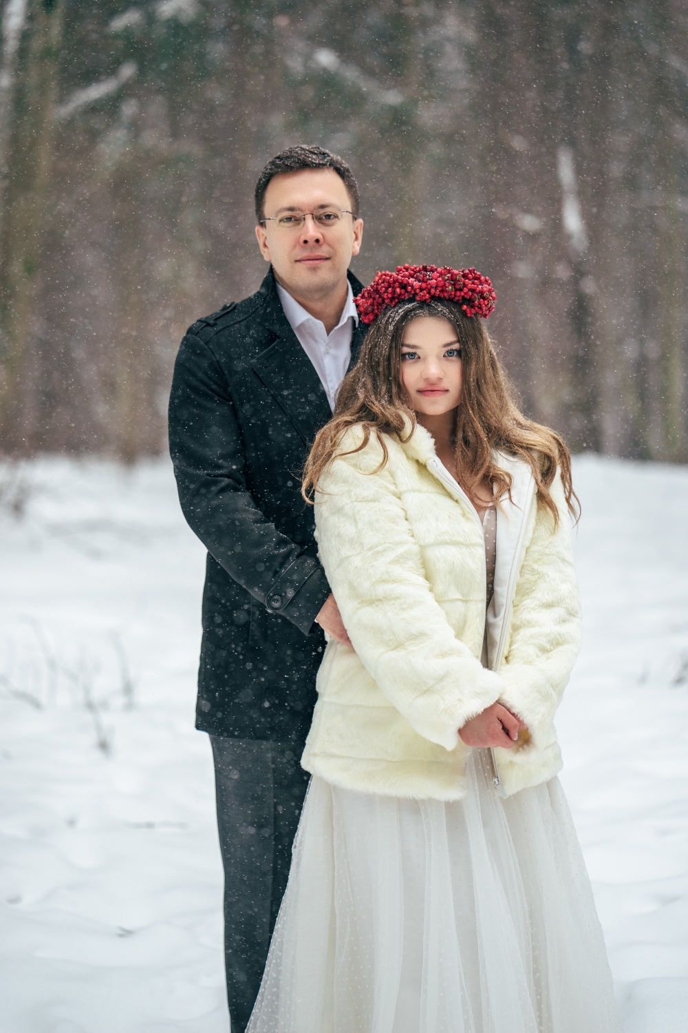 Свадьба Анастасии и Данилы "Снежно-нежная"