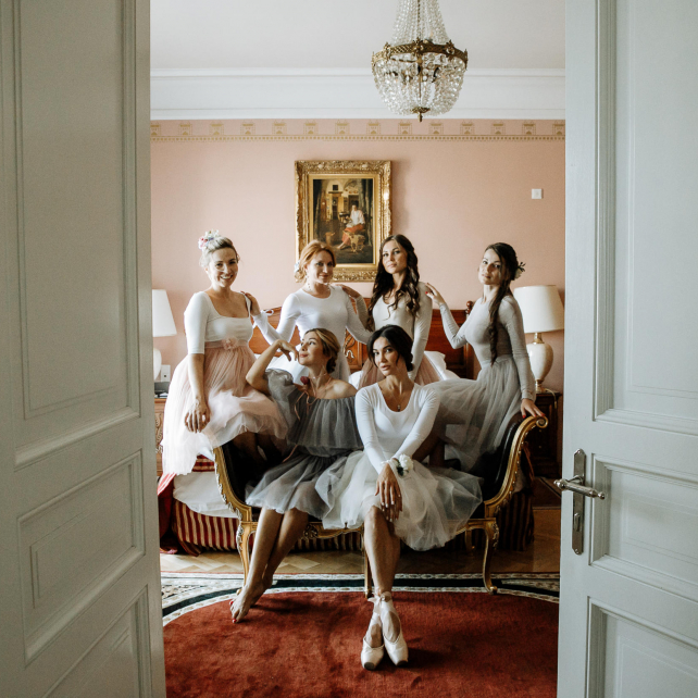 Фото-девичник "Пробуем балет"